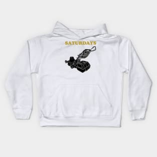 Saturdays Lawnmower Kids Hoodie